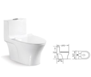 BỒN CẦU LIỀN KHỐI ( BC-803 )