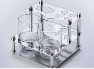 KỆ ĐỰNG CỐC BÀN CHẢI 304 ( PK-09 )