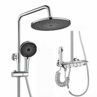 Sen cây bàn phím đồng mạ crom bóng cao cấp